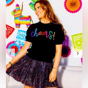 QUEEN OF SPARKLES ✨ Cheers Sweater